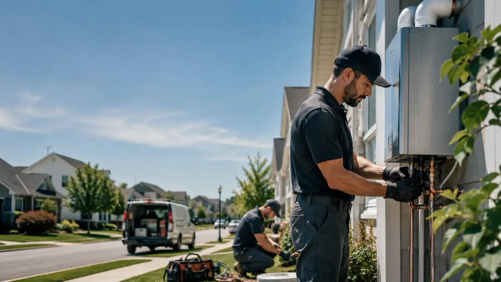 Tankless Water Heater Installation in Rolette, ND